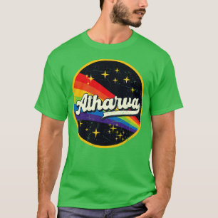 T-shirt Arc-en-ciel Atharva dans l'espace GrungeStyle Vint