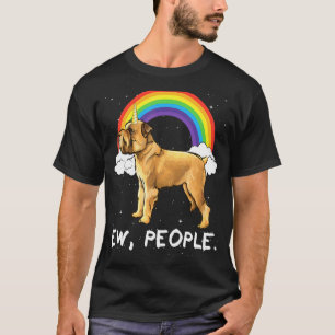 T-shirt Arc-en-ciel Bruxelles Griffon Ew Personnes Licorne