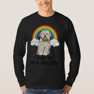T-shirt Arc-en-ciel Coton De Tulear Croyez Moi Je Suis Une