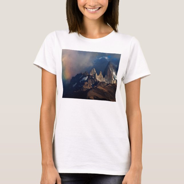 T-shirt Arc-en-ciel dans les Andes (Devant)