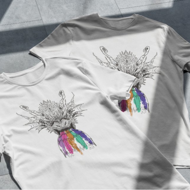 T-shirt Arc-en-ciel de dragon (Créateur téléchargé)