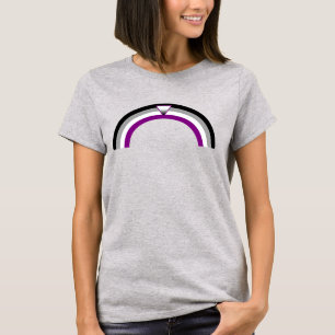 T-Shirt Arc-en-Ciel de Fierté Asexué
