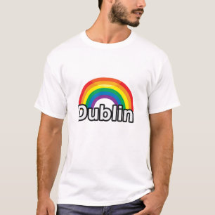 T-SHIRT ARC-EN-CIEL DE FIERTÉ DE DUBLIN - .PNG