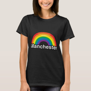 T-SHIRT ARC-EN-CIEL DE FIERTÉ DE MANCHESTER - .PNG