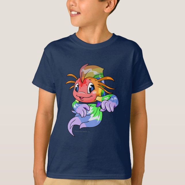 T-shirt Arc-en-ciel de Koi (Devant)