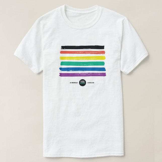 T-shirt arc-en-ciel de l'Académie (Design devant)