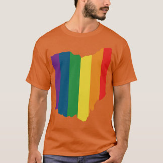 T-shirt Arc-en-ciel de l'Ohio