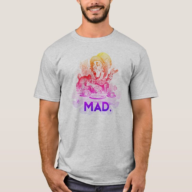 T-shirt Arc-en-ciel de Mad Hatter (Devant)