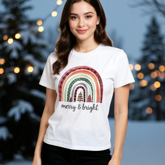 T-shirt Arc-en-ciel de Noël (Créateur téléchargé)