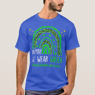 T-shirt Arc-en-ciel de sensibilisation à la santé mentale