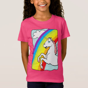 T-Shirt Arc-en-ciel de Unicorne