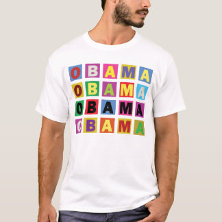 T-shirt Arc-en-ciel d'Obama d'enfants