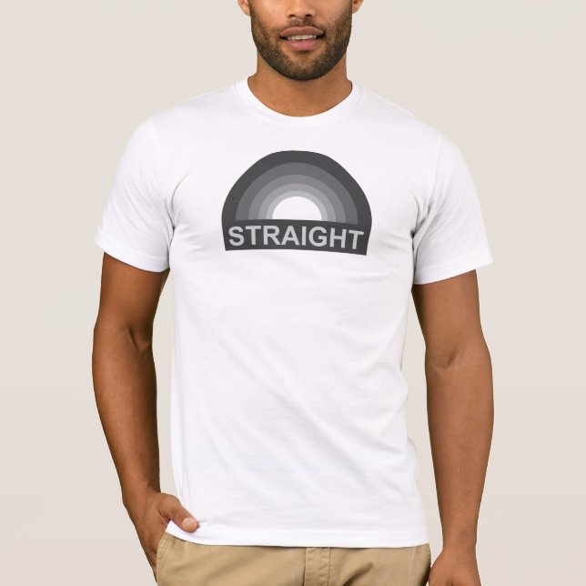 T-shirt Arc-en-ciel droit (Devant)