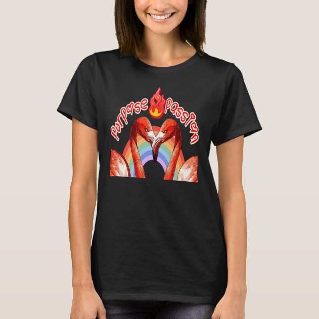 T-shirt arc-en-ciel d'unité (Devant)