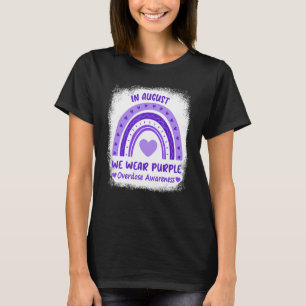 T-shirt Arc-En-Ciel En Août Nous Portons Des Adjudicateurs