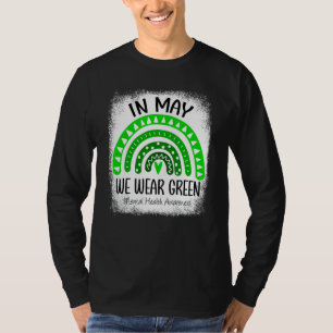 T-shirt Arc-en-ciel En Mai, Nous Portons Une Reconnaissanc