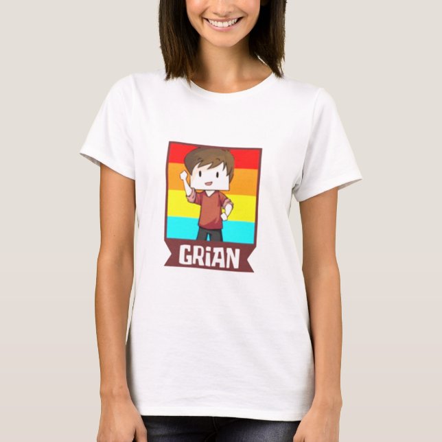 T-shirt Arc-en-ciel Grip (Devant)