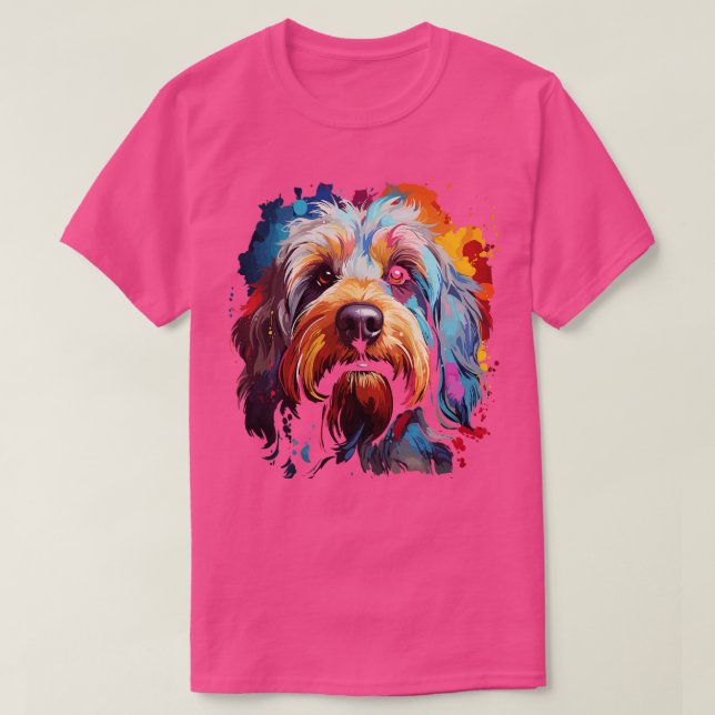 T-shirt Arc en ciel Komondor (Design devant)