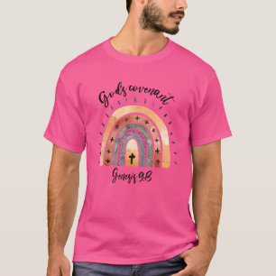 T-shirt Arc en ciel L'Alliance de Dieu Genèse religieuse c