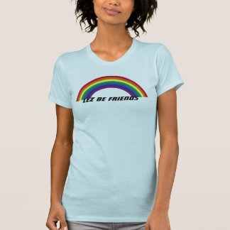 T-shirt arc-en-ciel lesbien