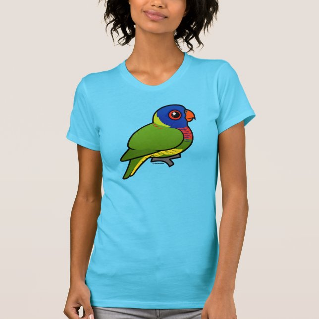 T-shirt Arc-en-ciel Lorikeet de Birdorable (Devant)