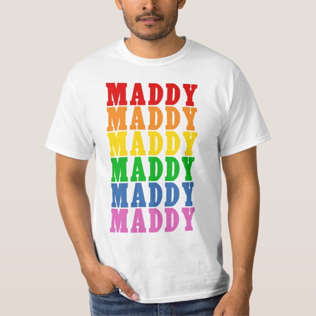 T-shirt Arc-en-ciel Maddy (Devant)