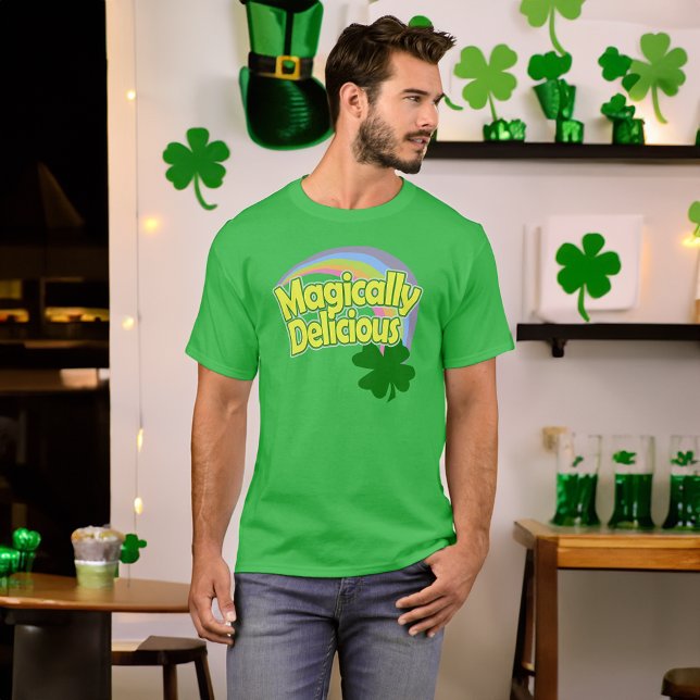 T-shirt Arc-en-ciel magique (magically delicious st patricks day lucky charms tshirt)