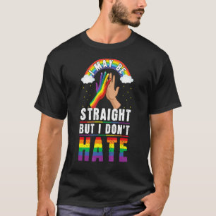 T-shirt Arc-en-ciel ne haïssent pas Gay Lgbtq Lgbt Pride