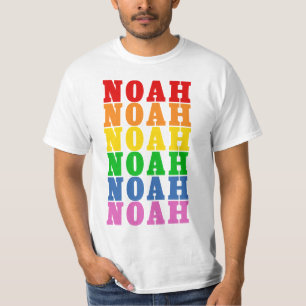 T-shirt Arc-en-ciel Noé