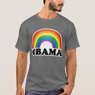 T-shirt Arc-en-ciel Obama