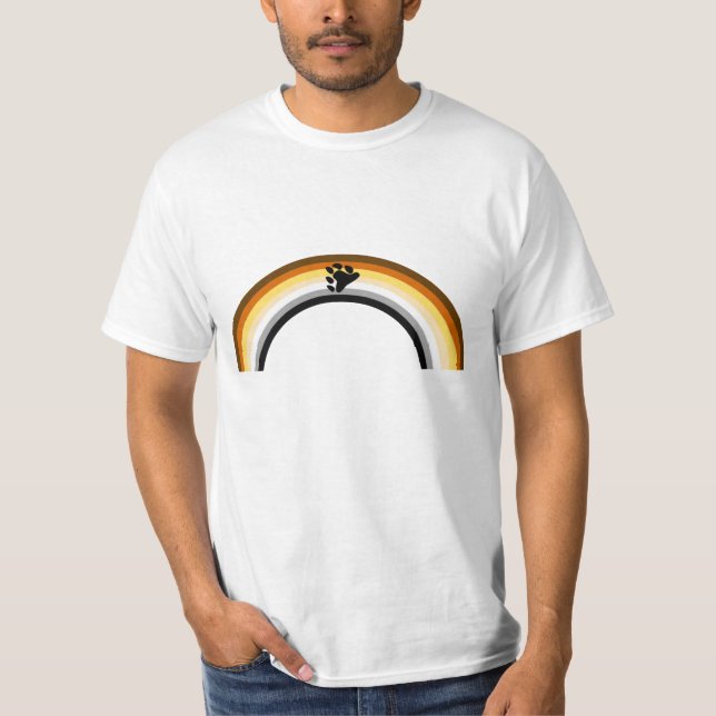 T-shirt Arc-en-ciel Ours (Devant)