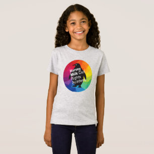 T-shirt Arc-en-ciel pingouin - Taille enfant, ajus