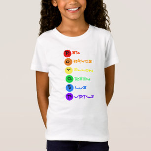 T-Shirt Arc-en-ciel pointillé