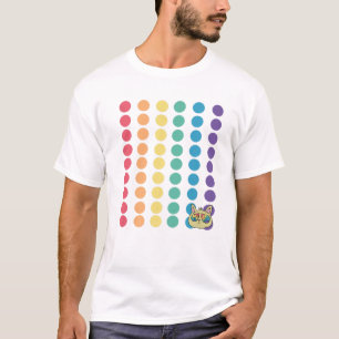 T-shirt Arc-en-ciel Polka Gay pride couleurs LGBTQ Ally