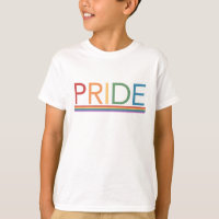 T-shirt arc-en-ciel PRIDE