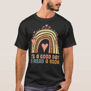 T-shirt Arc-en-ciel Super C'est un bon jour pour lire un