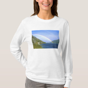 T-shirt Arc-en-ciel sur le lac Hawea, île du Sud, Nouvelle