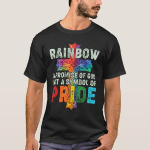 T-shirt Arc En Ciel Une Promesse De Dieu Pas Un Symbole De