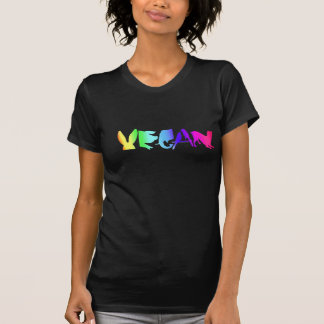 T-SHIRT ARC-EN-CIEL VÉGÉTALIEN UNIVERSEL DE SYMBOLE SUR LE