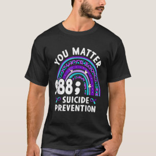 T-shirt Arc en ciel Vous avez de l'importance 988 Prix de