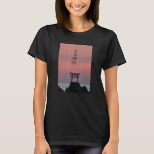 T-shirt Arc japonais Torii Streetwear Vaporwave esthétique