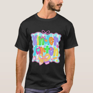 T-shirt Arc prépa Retour à l'école Maternelle Coquette Nœu