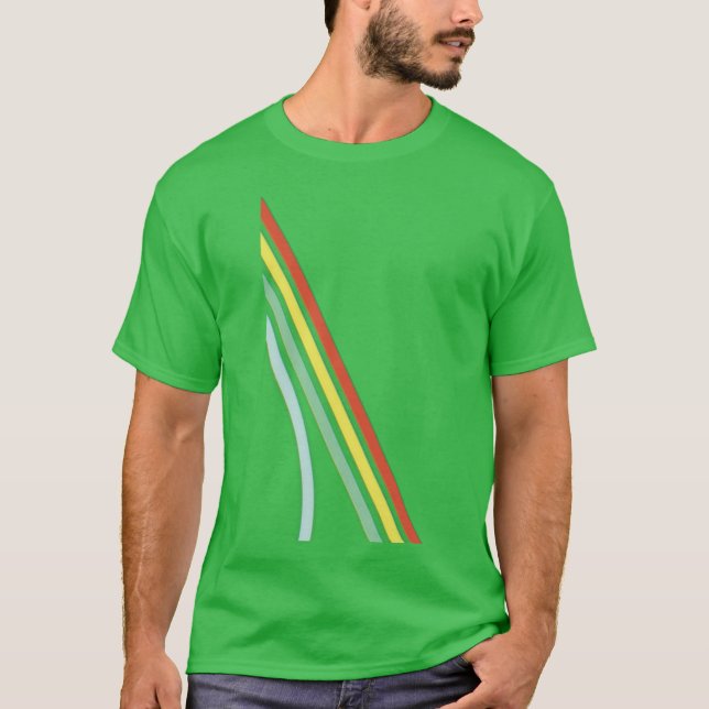 T-shirt Arc Raiders arc-en-ciel drôle (Devant)