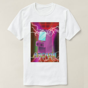 T-shirt Arcade rétro des années 1980