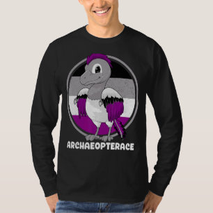 T-shirt Archaeopterace Asexué Archaeopteryx Lgbtq
