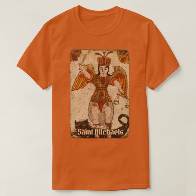 T-shirt Archange d'Art antique Saint Michaels (Design devant)