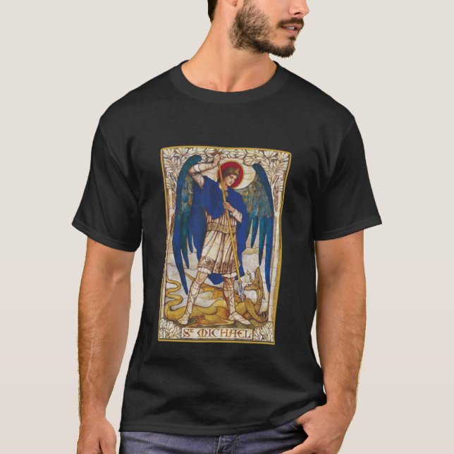 T-shirt Archange Michael Saint (Devant)