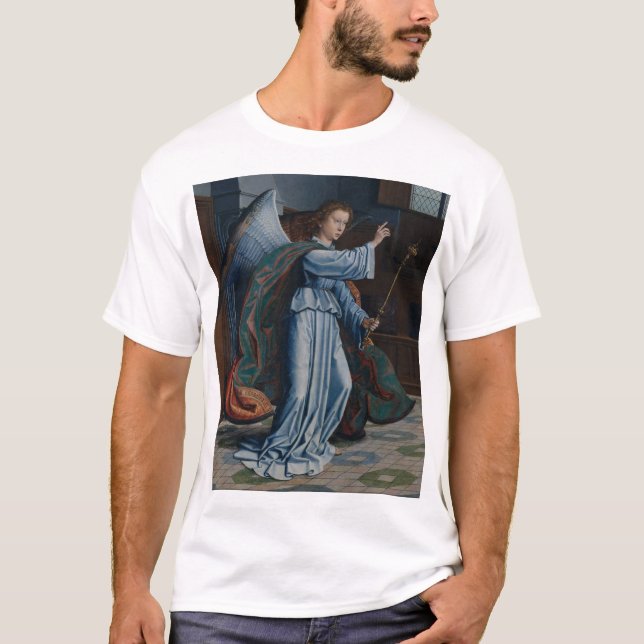 T-shirt Archangel Gabriel par Gerard David (Devant)
