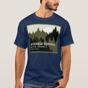 T-shirt Archbald Pothole State Park Pennsylvania Forest Su