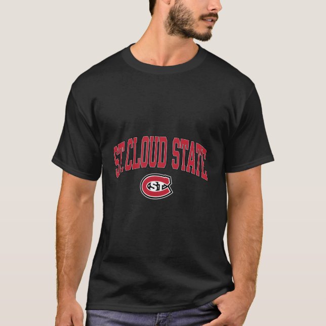 T-shirt Arche des Huskies de l'État de St Cloud (Devant)
